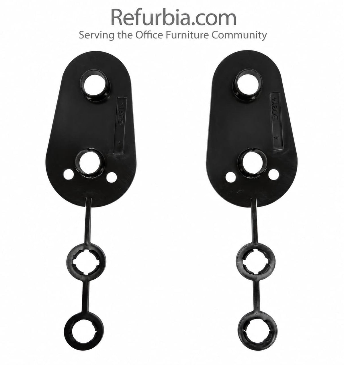 Classic Aeron arm Yoke Index Guides Kit Pair