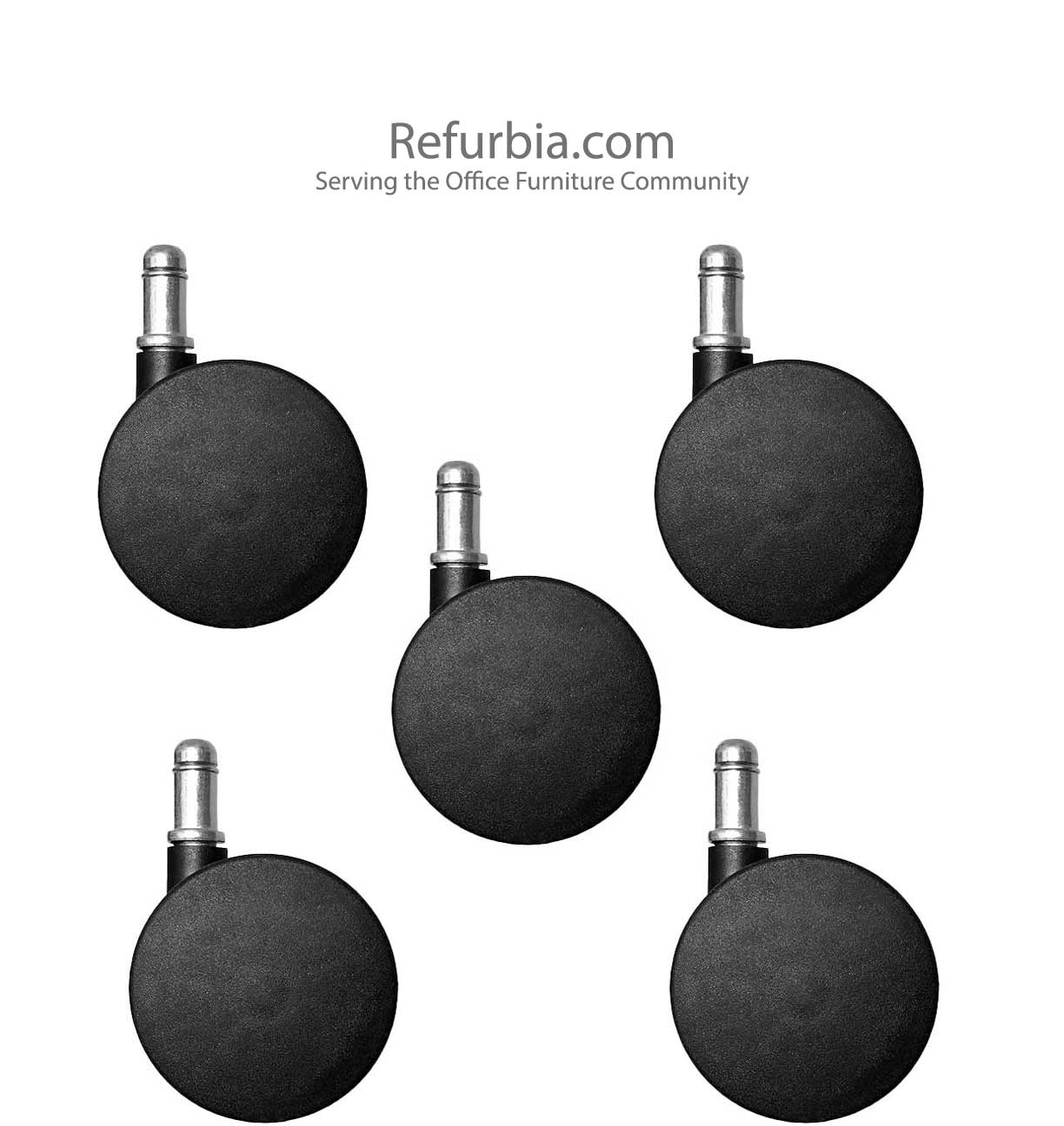 Aeron Casters-5 Set