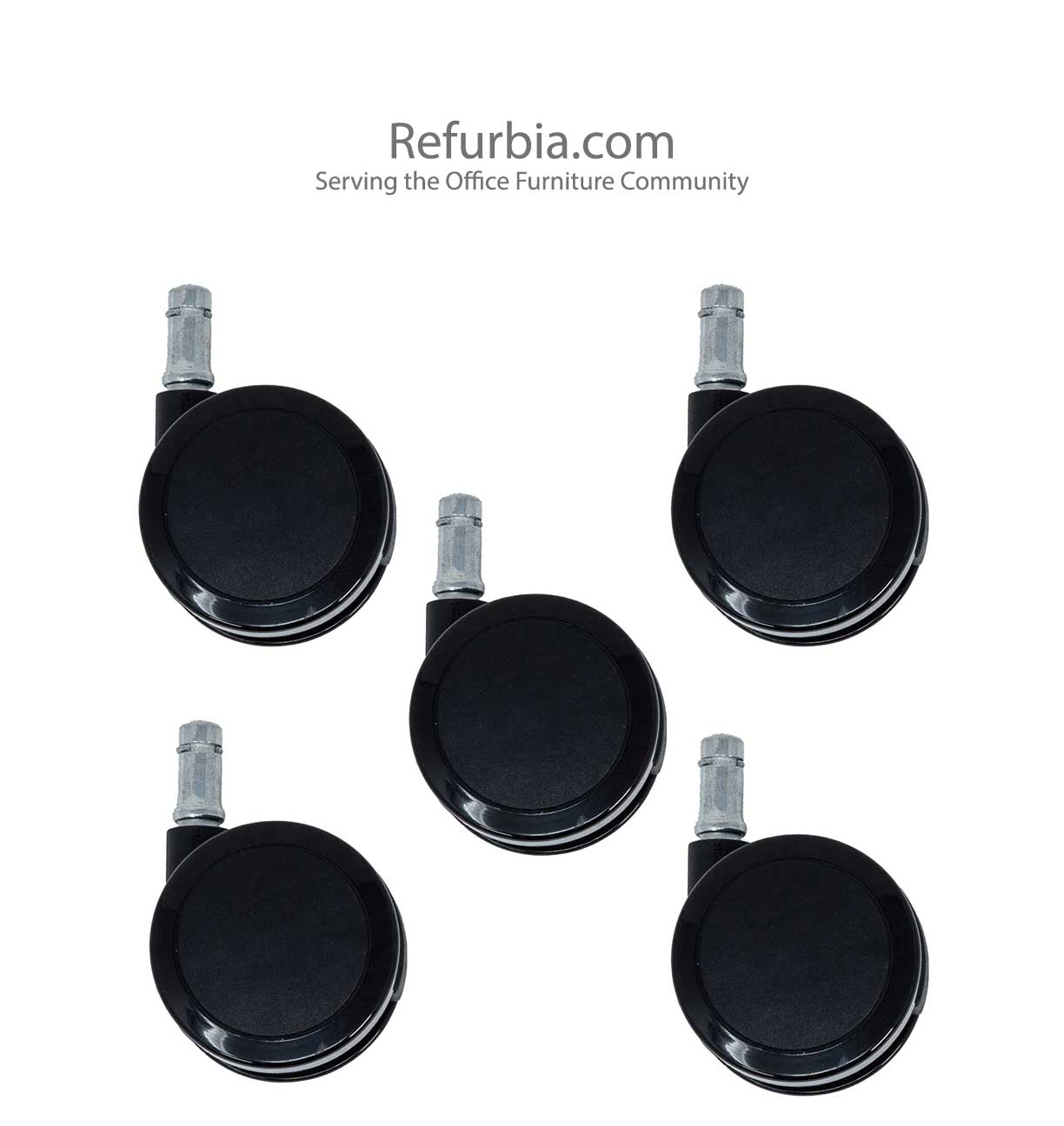 Hard Floor Casters Aeron Carpet Casters Quiet Roll Aeron Multi